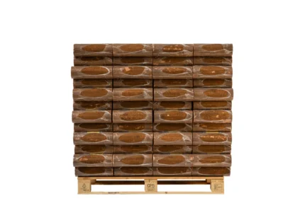 Pollmeier Premium Plus Buchenholzbriketts PEFC, 960 kg Palette (96 × 10 kg)